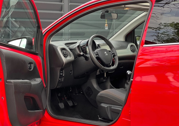 Peugeot 108 cena 31900 przebieg: 103000, rok produkcji 2015 z Wrocław małe 704